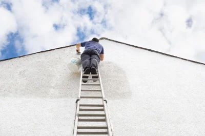 Peinture extérieure au Châtelet — façades et ravalement